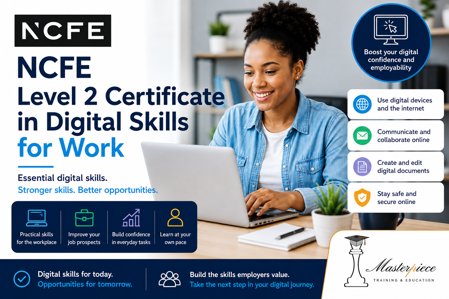 NCFE Level 2 Certificate in Digital Skills for Work
